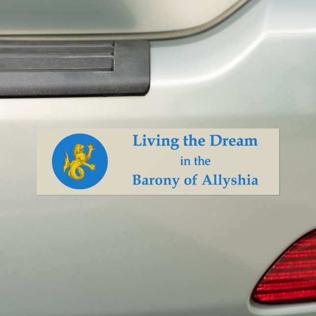SCA Allyshia Bumper Sticker Bildekal (På Bil)
