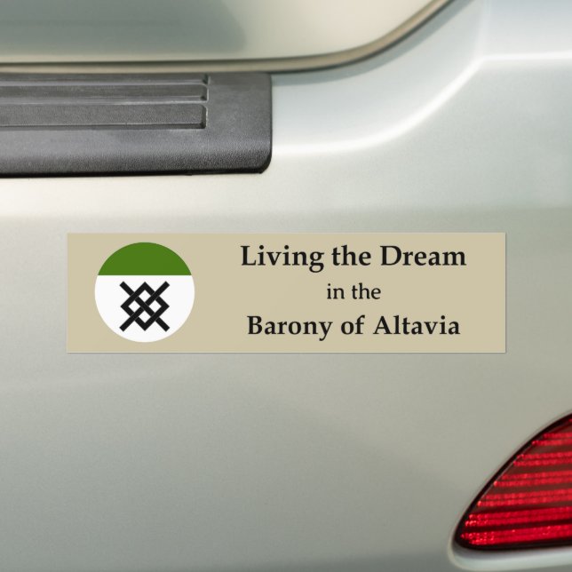 SCA Altavia Bumper Sticker Bildekal (På Bil)