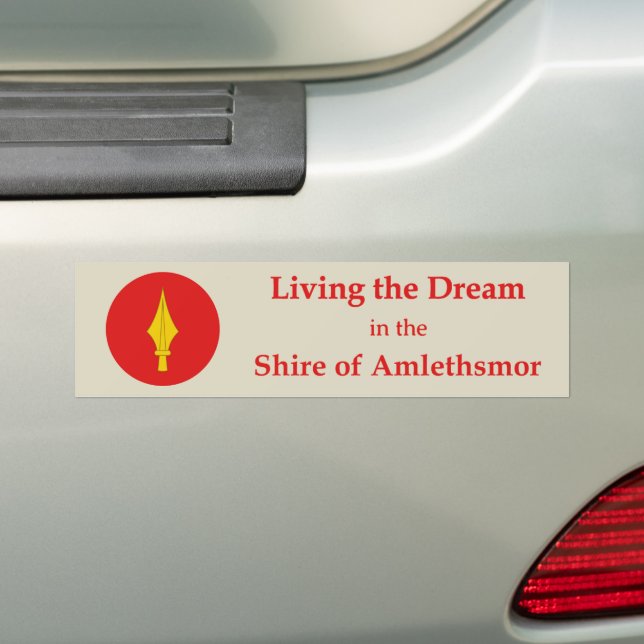 SCA Amlethsmor Bumper Sticker Bildekal (På Bil)