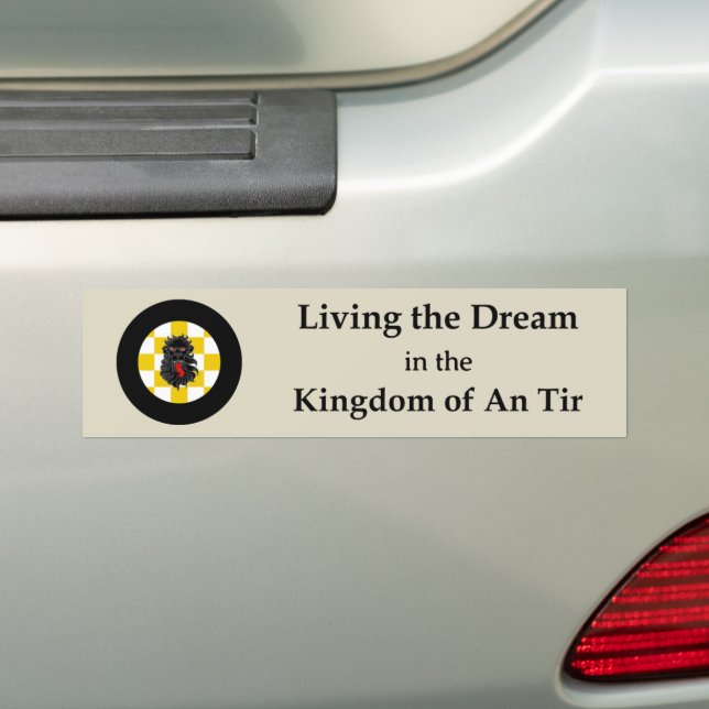 SCA An Tir Bumper Sticker Bildekal (På Bil)