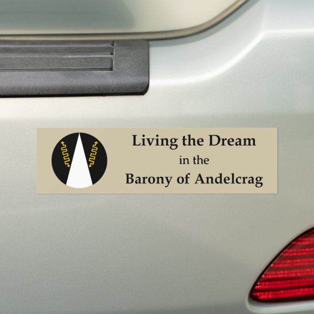 SCA Andelcrag Bumper Sticker Bildekal (På Bil)