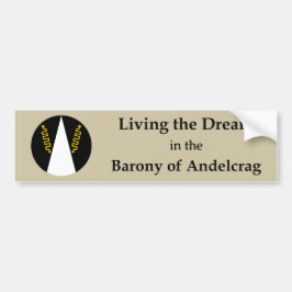 SCA Andelcrag Bumper Sticker Bildekal