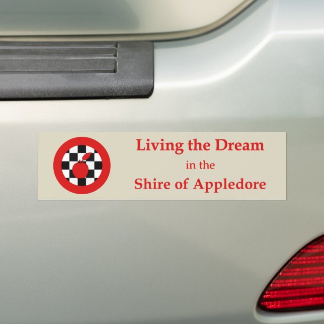 SCA Appledore Bumper Sticker Bildekal (På Bil)