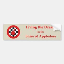 SCA Appledore Bumper Sticker Bildekal