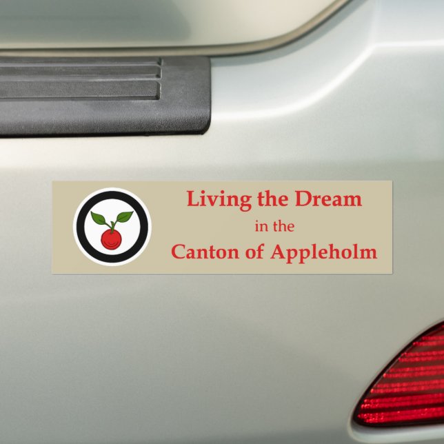 SCA Appleholm dekal (På Bil)