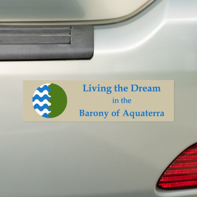 SCA Aquaterra Bumper Sticker Bildekal (På Bil)