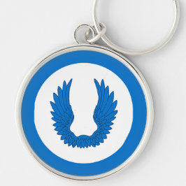 SCA Arenal Keychain Rund Silverfärgad Nyckelring