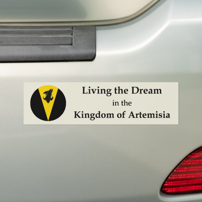SCA Artemisia Bumper Sticker Bildekal (På Bil)