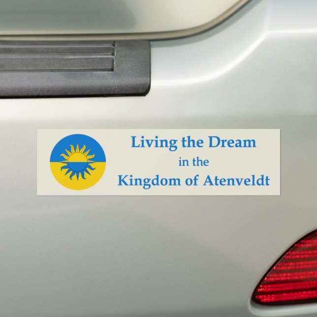SCA Atenveldt Bumper Sticker Bildekal (På Bil)