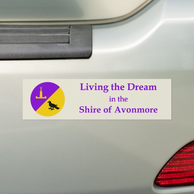 SCA Avonmore Bumper Sticker Bildekal (På Bil)