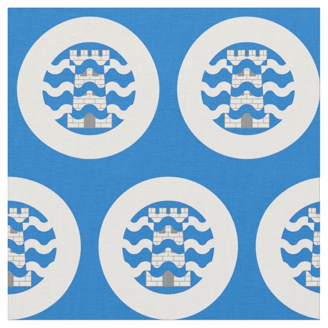 SCA Bard's Keep Populace Badge Fabric Tyg (Närbild)