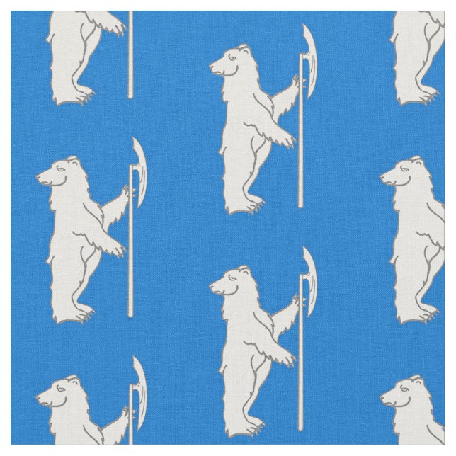 SCA Bjornsborg Populace Badge Fabric Tyg (Närbild)