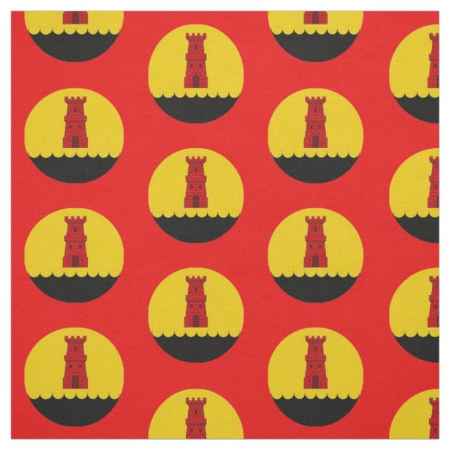 SCA Blackwater Behålla Populace Badge Fabric Tyg (Provkarta)