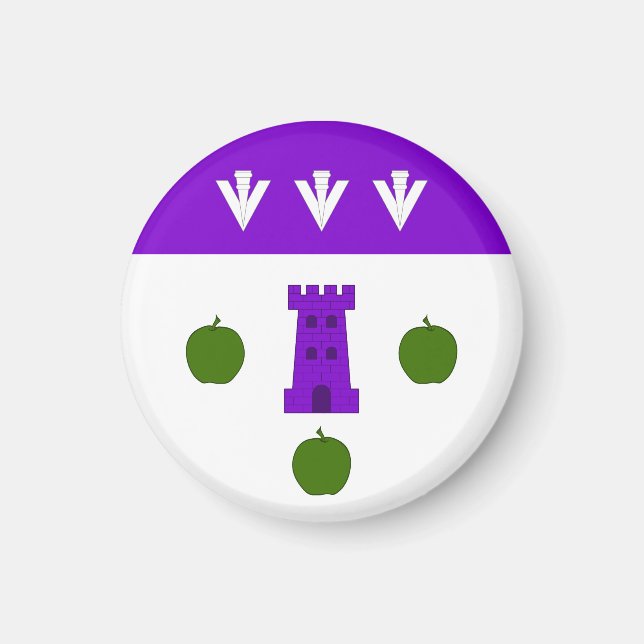 SCA Caer Gelynniog Magnet (Framsidan)