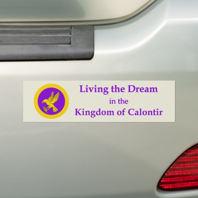 SCA Calontir Bumper Sticker Bildekal (På Bil)