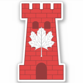 SCA Castel Rouge Anpassningsbar-cut Vinyl Sticker Klistermärken