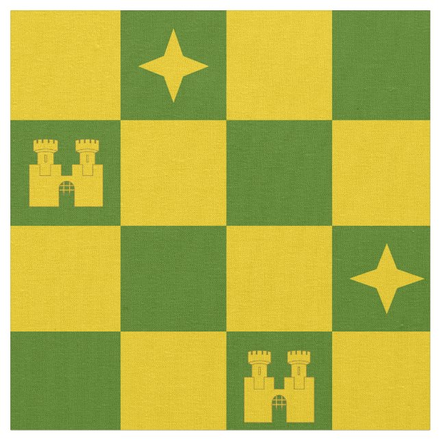 SCA Castle North Populace-märke Babric Tyg (Närbild)
