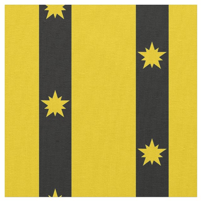 SCA Chemin Noir Populace Badge Fabric Tyg (Närbild)