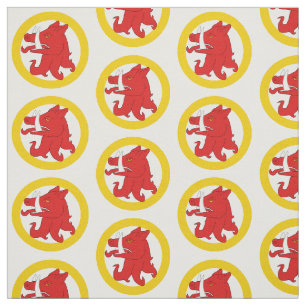 SCA Coeur d'Ennui Populace Badge Fabric Tyg