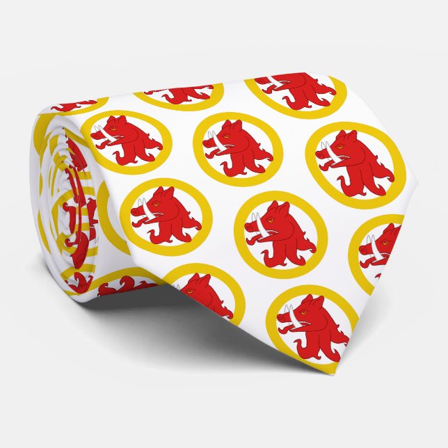 SCA Coeur d'Ennui Populace Badge Tie Slips (Rullad)