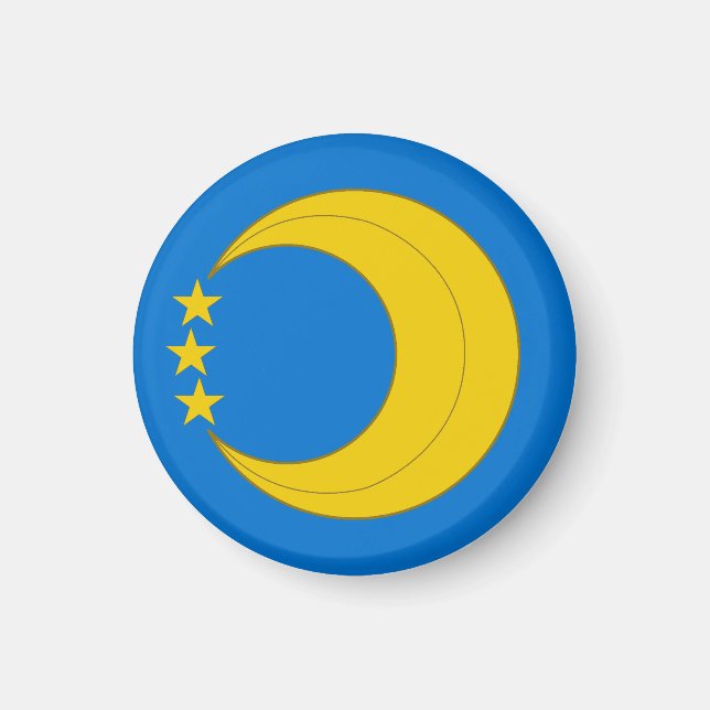 SCA Crescent Måne Magnet (Framsidan)