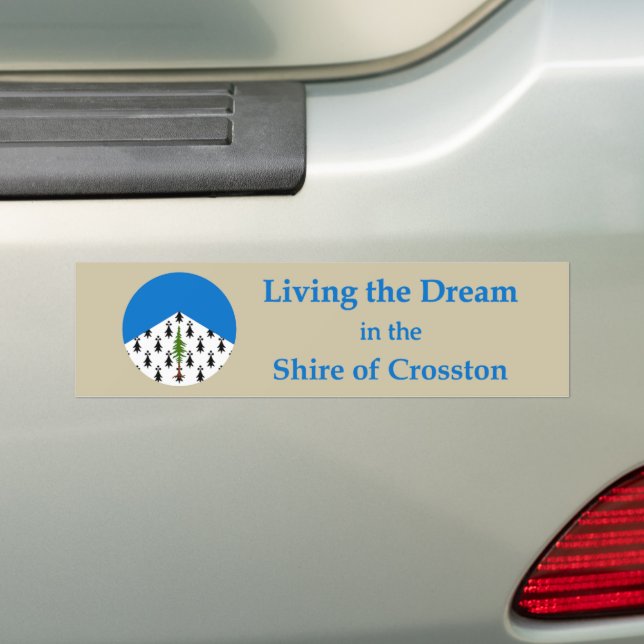 SCA Crosston Bumper Sticker Bildekal (På Bil)