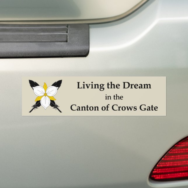 SCA Crows Gate Bumper Sticker Bildekal (På Bil)