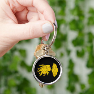 SCA Darton Keychain Rund Silverfärgad Nyckelring