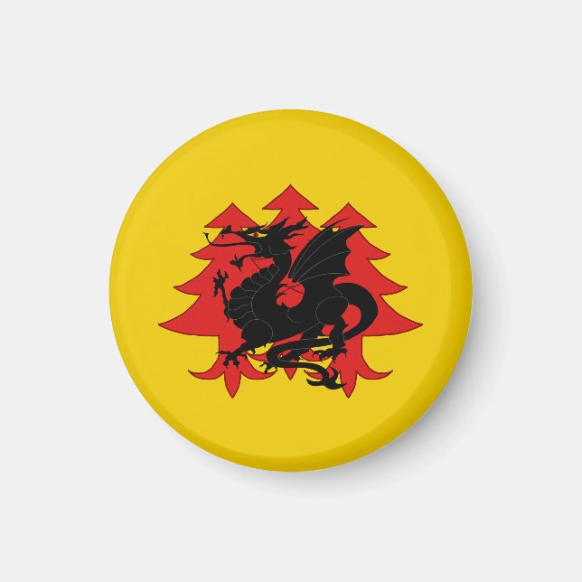 SCA Drachenwald Magnet (Framsidan)