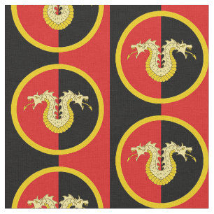 SCA Dragon's Laire Populace Badge Tyg