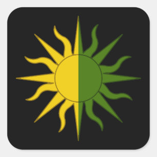 SCA Easaraigh Populace Badge Fyrkantigt Klistermärke