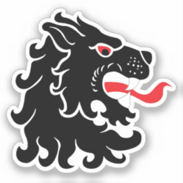 SCA en vinylförsegling med Anpassningsbar i form a Klistermärken