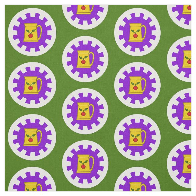 SCA Greyfells Populace Badge Fabric Tyg (Provkarta)
