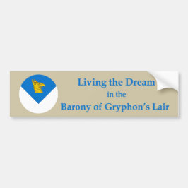 SCA Gryphon's Lair-klistermärke Bildekal