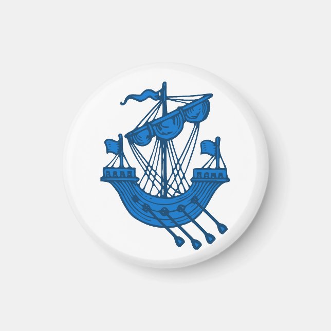 SCA Ildhafn Magnet (Framsidan)