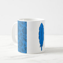 SCA Klan Blue Feather Coffee Mugg