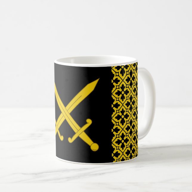 SCA Knight Marshal Coffee Mugg (Framsida höger)
