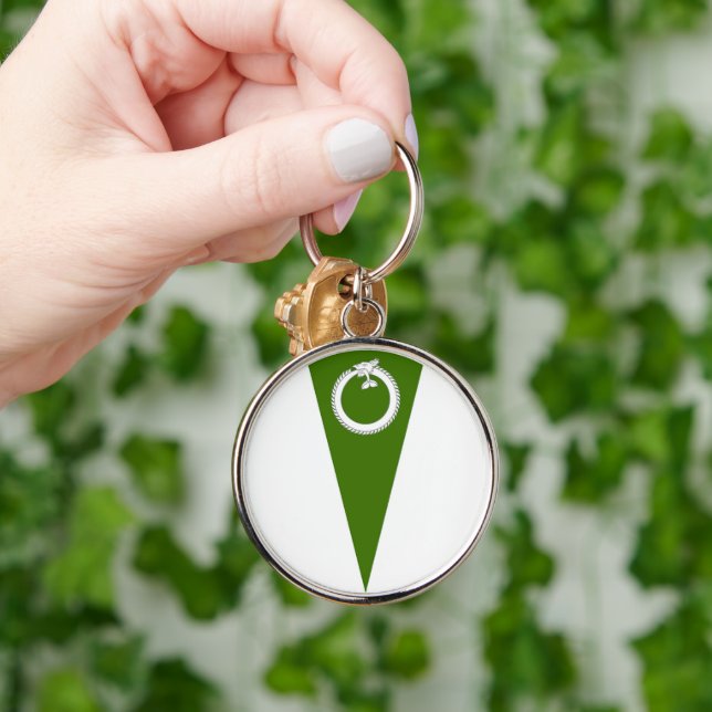 SCA Loch Soilleir Keychain Rund Silverfärgad Nyckelring (Hand)