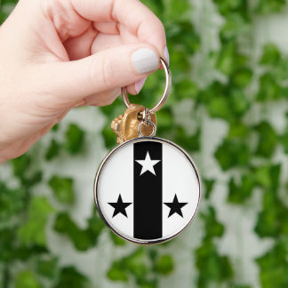SCA Meridies Keychain Rund Silverfärgad Nyckelring