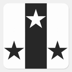 SCA Meridies Populace Badge Sticker Fyrkantigt Klistermärke