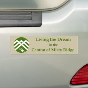SCA Misty Ridge-dekal Bildekal