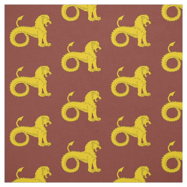SCA Mooneschadowed Populace Badge Fabric Tyg (Provkarta)