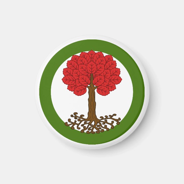 SCA Myrgan Wood Magnet (Framsidan)