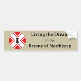 SCA Northkeep Bumper Sticker Bildekal