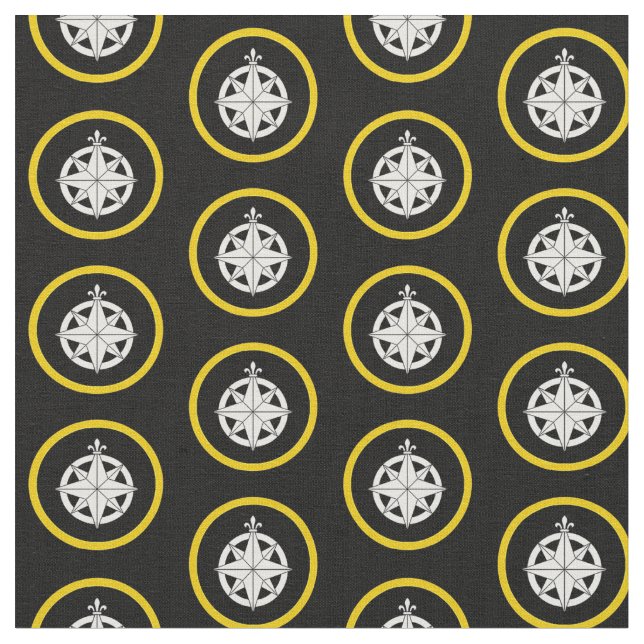 SCA Northsköld Populace Badge Fabric Tyg (Närbild)