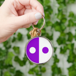 SCA Nyckelkedja för barnansvarig/ungdomsansvarig Rund Silverfärgad Nyckelring