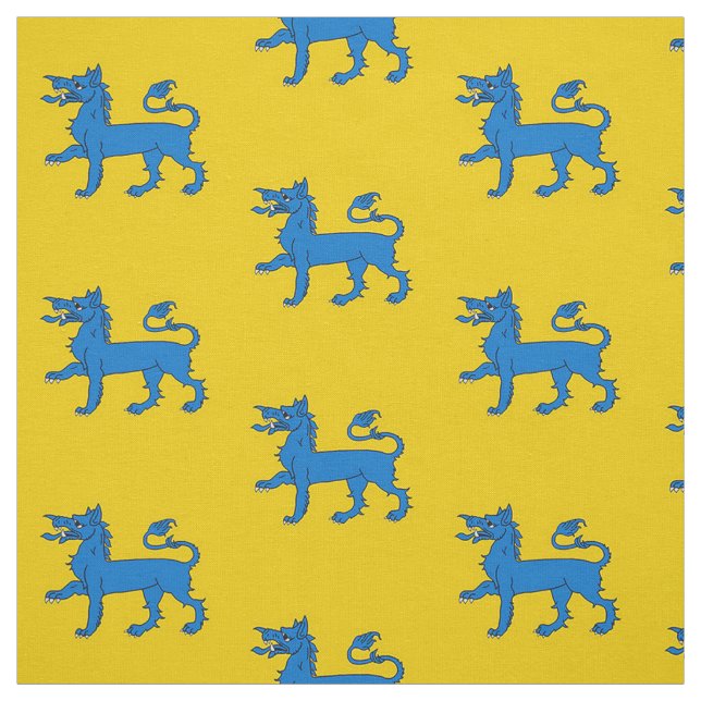 SCA Öster Kingdom Populace Badge Tyg (Provkarta)