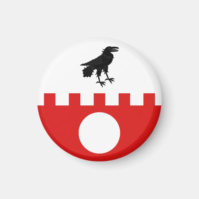 SCA Raven's Fort Magnet (Framsidan)