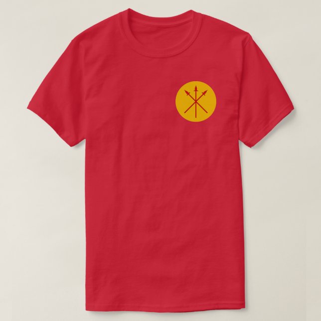 SCA Red Spears T-Shirt (Design framsida)