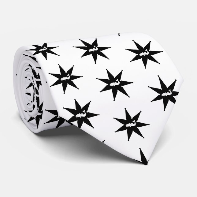SCA Rökning Sten Populace Badge Tie Slips (Rullad)